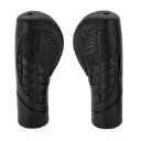 Puños de silicona negros - 2 uds