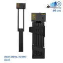 Foldable bike lock - 95cm